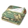 Blanket Throw A Bucket with Paint and Brushes Flannel Warm Soft Comfortable Fluffy Plush Blankets Living Room Couch Sofa Bed Bedroom Decoration Home Decor 40"*50" 100 * 130cm view 3