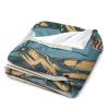 Blanket Throw Airplane in Blue Sky on Background Flannel Warm Soft Comfortable Fluffy Plush Blankets Living Room Couch Sofa Bed Bedroom Decoration Home Decor 40"*50" 100 * 130cm view 3
