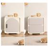 ARZARF Modern Nightstand Bedside Table Bedroom Small Cabinet Modern Minimalist Mini Creative Storage Locker Children's Bedside Cabinet End Side Table (Color : B) view 3