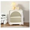 ARZARF Modern Nightstand Bedside Table Bedroom Small Cabinet Modern Minimalist Mini Creative Storage Locker Children's Bedside Cabinet End Side Table (Color : B) view 4