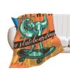 Blanket Throw Skateboarding Makes Life Better Flannel Warm Soft Comfortable Fluffy Plush Blankets Living Room Couch Sofa Bed Bedroom Decoration Home Decor 60"*80"150 * 200cm view 1