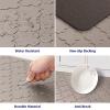 WISELIFE Kitchen Mat Cushioned Anti Fatigue Floor Mat,17.3"x60",Thick Non Slip Water Resistant Kitchen Rugs and Mats,Heavy Duty Foam Standing Mat for Kitchen,Floor,Home,Office,Desk,Sink,Laundry, Khaki view 3