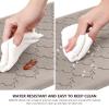 WISELIFE Kitchen Mat Cushioned Anti Fatigue Floor Mat,17.3"x60",Thick Non Slip Water Resistant Kitchen Rugs and Mats,Heavy Duty Foam Standing Mat for Kitchen,Floor,Home,Office,Desk,Sink,Laundry, Khaki view 4