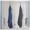 CHALKE Lift/Pull Down Bedroom Single Hanger,for Hanging Clothes Closet Lift Rail Organizer Storage System,Garment Organizer,Load 20KG (Size : 450-600mm) view 2