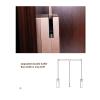 CHALKE Pull Down Closet Rail Hydraulic Double Cushion for Hanging Clothes Closet Lift Rail Organizer Storage System,Garment Organizer,Load 30KG/66lbs (Size : 450-600mm) view 3