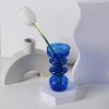 Acever Glass Vase Wood Wine Box for Home Dcor Birthday Wedding Christmas New Year Valentines Day view 4