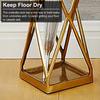 VVABRA Umbrella Holder Umbrella Rack Modern Umbrella Stand, Hollow Out Umbrellas Rack for Patio Apartment Hallway Entryway, Free Standing Umbrella Holder Umbrella Holder Indoor view 4
