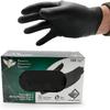 S&G Black Nitrile Gloves Heavy-Duty Latex & Powder Free - For Cleaning, Construction, Mechanic, Food Prep | 6 Mil - 1000 | Medium view 2