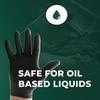 S&G Black Nitrile Gloves Heavy-Duty Latex & Powder Free - For Cleaning, Construction, Mechanic, Food Prep | 6 Mil - 1000 | Medium view 4