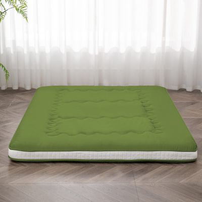 Dr.Futon Japanese Floor Futon Mattress Extra Thick Folding Roll Up Bed Topper Mat for Guest,Lounger and Tavel