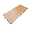 PFCDZDU Universal One-Piece Table Top, 2cm Thick Natural Bamboo Waterproof Tabletop, Countertop Riser Desk for Home Office, 23 Sizes (Color : Wood Colour, Size : 50x50x2cm) view 1