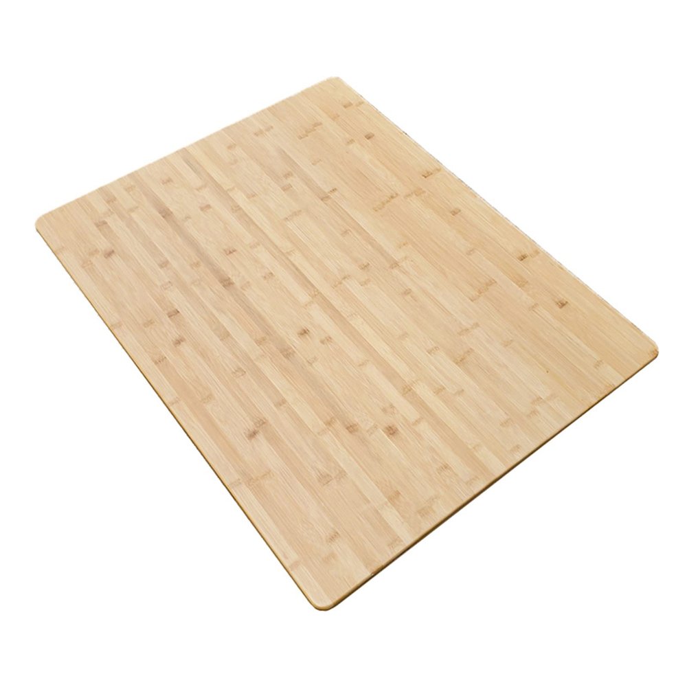 PFCDZDU Bamboo Universal Table Top, Waterproof One-Piece 2cm Thick Tabletop, Rustic Slab Desk Countertop for Home Office, 23 Sizes (Color : Wood Colour, Size : 70x40x2cm)