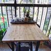 PFCDZDU Bamboo Universal Table Top, Waterproof One-Piece 2cm Thick Tabletop, Rustic Slab Desk Countertop for Home Office, 23 Sizes (Color : Wood Colour, Size : 70x40x2cm) view 2