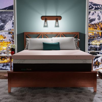 CopperWave 3" Twin XL Size Premium Gel Memory Foam Mattress Topper, Infused with Cooling Copper, Pressure Relieving, CertiPUR-US Certified