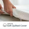 CopperWave 3" Twin XL Size Premium Gel Memory Foam Mattress Topper, Infused with Cooling Copper, Pressure Relieving, CertiPUR-US Certified view 3