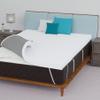 ZenWave 3" King Size Gel Memory Foam Mattress Topper with CopperCell, Washable Cover, Infused with Calming Hemp Extract and Cooling Copper, CertiPUR-US Certified view 1