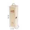 Acever Glass Vase Wood Box for Home Dcor Birthday Wedding Christmas New Year Valentines Day view 4