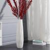 Ceramic White Tall Floor Vase 28 Inches,Modern Large Flower Tall Vases for Office, Home,Farmhouse,Living Room Dcor,Simple Origami Design Fall Decorative Porcelain Flower Arrangement Vase Best Gift view 1