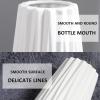 Ceramic White Tall Floor Vase 28 Inches,Modern Large Flower Tall Vases for Office, Home,Farmhouse,Living Room Dcor,Simple Origami Design Fall Decorative Porcelain Flower Arrangement Vase Best Gift view 4
