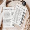 All Ewired Up 50 Mommy or Daddy? Who Said It Game (50-Cards) Fun Baby Shower Game Activity, Gender Neutral Boy or Girl Minimalist view 3