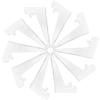 FOMIYES 22pcs Acrylic Display Easel Stands for Coins and Plates view 1