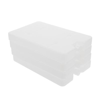 INOOMP 4pcs Portable Ice Boxes Multifunctional Ice Packs for Food Preservation and Daily Use Slim Bags for Easy Transportation No Liquid Required Lightweight and Safe