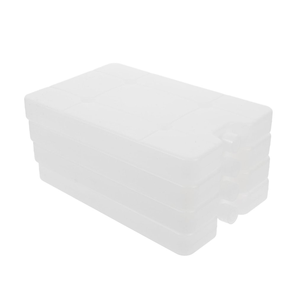 INOOMP 4pcs Portable Ice Boxes Multifunctional Ice Packs for Food Preservation and Daily Use Slim Bags for Easy Transportation No Liquid Required Lightweight and Safe