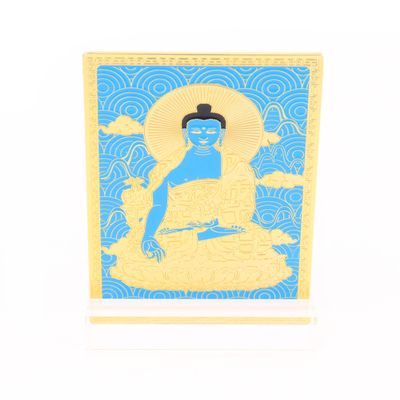 Feng Shui Medicine Buddha Plaque