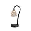 Candle Heater Nordic Candle Melting Lamp with Switch Candle Heater Lamp with Glass Lampshade Aromatherapy Lamp for Dining Room Office Bedside Indoor view 1