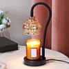 Candle Heater Nordic Candle Melting Lamp with Switch Candle Heater Lamp with Glass Lampshade Aromatherapy Lamp for Dining Room Office Bedside Indoor view 3