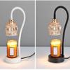 Candle Heater Nordic Candle Melting Lamp with Switch Candle Heater Lamp with Glass Lampshade Aromatherapy Lamp for Dining Room Office Bedside Indoor view 4