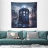 Doctor Dr Who Police Box Mice Tapestry Home Decor Customized Backdrop Banner for Bedroom Living Room Dormitory view 3