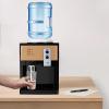 Top Loading Water Cooler Dispenser for 3-5 Gallon Bottle Countertop Hot & Cold Water Dispenser Freestanding Water Machine for Home Office Use Gold view 1