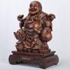 ZEELYDE Figurines,Feng Shui Statues/Ornaments,Buddha Fountain Statue Figurine, Laughing Buddha Statue for Good Luck Wealth and Happiness, Sculptures Home Decor view 3