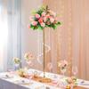 NUPTIO 10 Pcs Wedding Vase & 10 Pcs Artificial Flowers Set for Wedding Centerpieces for Tables view 2