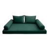 SLIPCOVER ONLY S.V1 Velvet Indoor Daybed Mattress Pillow Covers Knife Edge Twin AD317 view 2