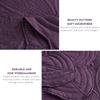 DaisyHuang Oversized Bedspread - Queen Size Bedding Cover - Modern & Contemporary Coverlet Set, Real Stitching, Reversible, Lightweight, 5 Piece, Purple view 4