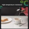 2mm Thick Dinner Table Transparent Tablecloth,Anti-Scalding/Oil Proof Wipeable Clear Table Cover,PVC Furniture Table Protector Mat,Suitable for Contact with Food (90x180cm/35x71in) view 3