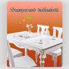 1.5mm Thick Clear Table Cover Protector,PVC Soft Glass Tablecover Waterproof Transparent Tablecloth Pad Mat,for Banquet Dinner Table Coffee Table Night Stand Computer (100x160cm/39x63in) view 2