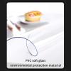 1.5mm Thick Clear Table Cover Protector,PVC Soft Glass Tablecover Waterproof Transparent Tablecloth Pad Mat,for Banquet Dinner Table Coffee Table Night Stand Computer (100x160cm/39x63in) view 4