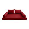 Cover ONLY Model V1 Twin Velvet Knife Edge Indoor Daybed Mattress Cushion AD369 view 2