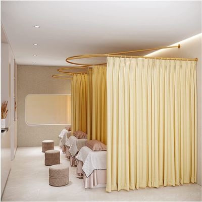 VNABO Clothing Store Fitting Room Minimalism Movable Changing Room U-Shaped Dressing Room for Shopping Malls