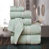 Ample Decor Bathroom Towel Set of 6-2 Bath Towel, 2 Hand Towel, 2 Wash Cloths - Ideal for Gifting, Hotel, Gym, Spa - Mint Green view 2