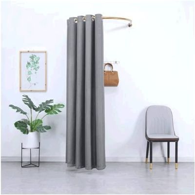 VNABO Clothing Store Fitting Room Portable Dressing Room Office Fitting Room U-Shaped Locker Room for Shopping Malls