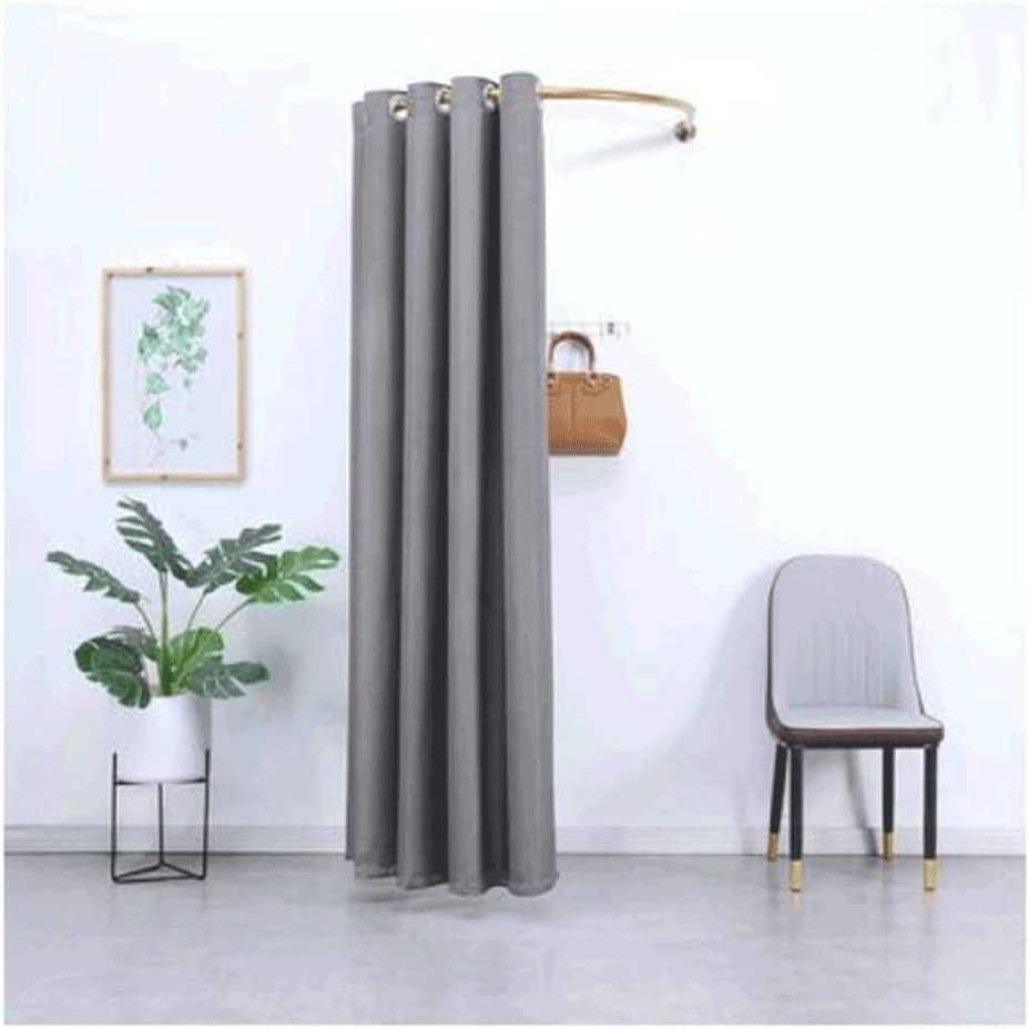 VNABO Clothing Store Fitting Room Portable Dressing Room Office Fitting Room U-Shaped Locker Room for Shopping Malls