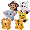 TaoBary 24 Pieces Safari Jungle Goodie Bag Party Favor Bags with Handles for Kids Birthday Safari Themed Party Supplies (Dimensional Style) view 1