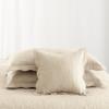 HoneiLife Oversized King Bedspreads - California King Quilt 120x120,4-Piece Cal King Quilt Sets,Rustic Bedding Sets King Size,Reversible Coverlets Lightweight Bed Cover for All Season Use-Khaki view 4