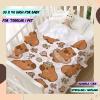 ARTBLANKET Capybara Floral Throw Blanket Fannel Fleece Super Soft Funny Blanket Travel Throw Blanket for Bed Couch Sofa 120 x 90 Inch for Family view 2