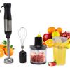 4 In 1 Multifunctional Hand Blender, Immersion Hand Blender, Stainless Steel Food Processor 700ml Mixing Cup 500ml Meat Grinding Bowl US Plug 110V view 1
