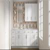 LOVMOR Wall Mounted Cabinet, Medicine Cabinet, Over-The-Toilet Storage with Soft Close Door & Adjustable Shelf for Bathrooms, Kitchens(Glass Not Included). view 2